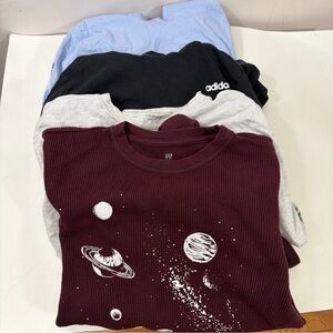 Boys long sleeve shirts size 14/16 bundle of 4